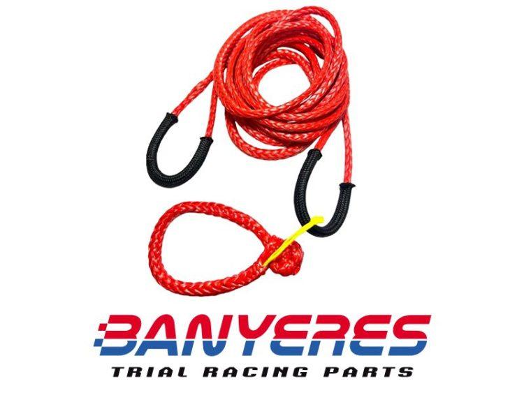 Corda especial per fer feina de motxillers trial ho enduro per arrossegar motocicletes ve amb una funda per a ronyonera