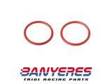 Toricas de viton silencioso trasero de Montesa Cota 315R numero Honda 18319-NN2-900 EX 315