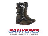 Botas Alpinestars Trial Tech color marron piel. Tallas en stock 6/39 - 7/40,5 - 8/42 - 9/43 - 11/44,5 - 12/47 - 13/48
