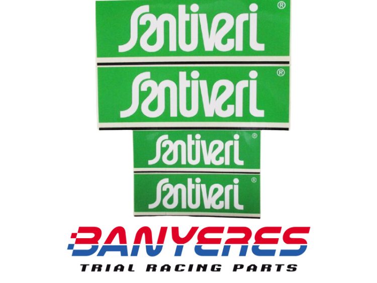 Kit adesivi originali Santiveri per sospensione anteriore e forcellone per Montesa Cota 4RT - Cota 315R