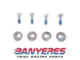 Casquillos acero originales Montesa Cota 301RR años 2020 -2026 disco Galfer