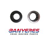 Cuscinetto e guarnizione del coperchio dell'indotto dove supporta l'albero motore, ricambio originale Honda per Montesa Cota 4RT e 4Ride anni 2005 - 2026