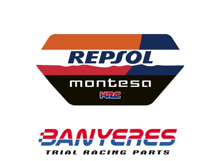 Adhesiu per a careta plàstic ho carboni oficial carreres de Montesa Cota 315R