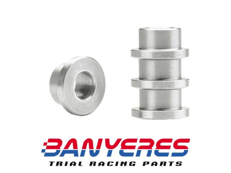 Casquet de disc de fre davanter flotant Beta Evo/Sincro 09-26, pack 4 casquets mida forat 10mm fabricat material inox 303