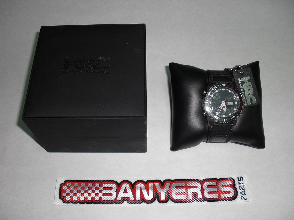Orologio ufficiale Honda serie limitata materiale HRC carbonio digitale.Realizzato in Giappone. - immagine 7