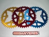 Coronas ligeras colores oro-azul-vermell 41-42-43T