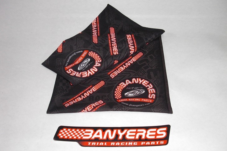 Pañuelo para cabeza o cuello de equipo Jbanyeres Parts. Llamado tambien Buff. - Imagen 5