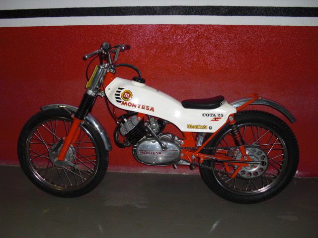 Montesa Cota 25 blanca original perfecto estado de funcionamiento. - Imagen 3