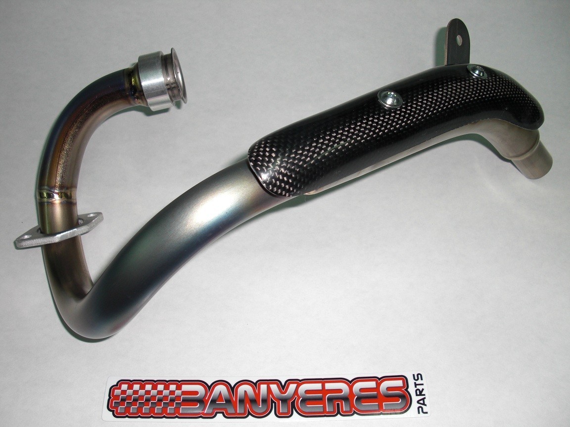 Escape Mitani delantero titanio con protector carbon para Gas Gas Randone - Imagen 4